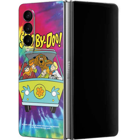 Scooby Doo Scooby-Doo Tie Dye Galaxy Z Fold4 5G Skin